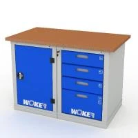 Верстак двухтумбовый WOKER PRO 2104.1200