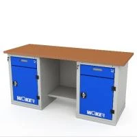 Верстак двухтумбовый WOKER PRO 2202.1800