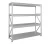 Стеллаж металлический Практик MS Pro 2500/1910x500/4 Стеллаж металлический Практик MS Pro 2500/1910x500/4